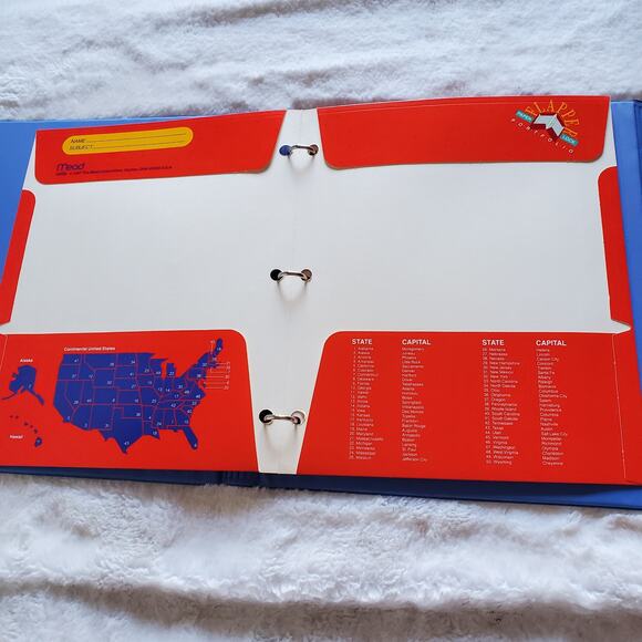 Vintage Mead Trapper Keeper Binder from 1989 - Picture 5 of 7